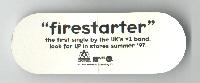 sticker back with 'first single' text